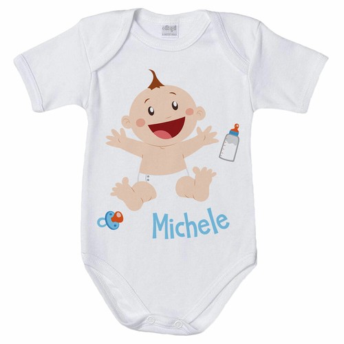 Body neonato personalizzato