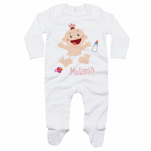 Tutina neonata personalizzata