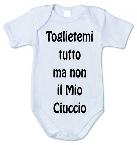 Body bambini bianco cotone - bambini,